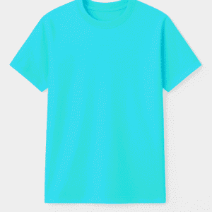 blue plain t shirt