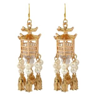 Traditional lantern Earrings with Light